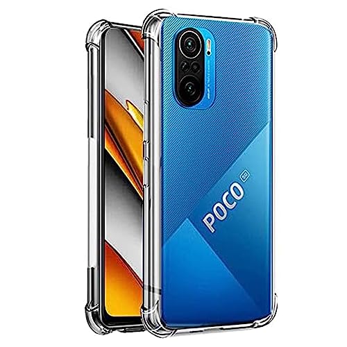Capa Protetora Para Xiaomi Poco F3 Tela de 6.67 Capinha Case Transparente Air Anti Impacto Proteção