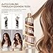 UKLISS Hairstyler Airstyler 8 in 1 Set, Pro High Speed Ionen Haartrockner, Föhnbürste mit Auto-Airflow, Lockenstab, Glätteisen, Volumenbürste & Anti-Frizz - Schnelltrocknend für Alle Haartypen