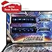 Owsws Portable Pinball Machine with Light and Sound Effects, Digital-Counter, Electronic Pinball Game Toys, Tabletop Pinball Toys for Children and Family