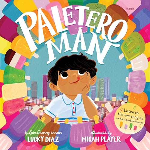 Paletero Man Audiolibro Por Lucky Diaz arte de portada