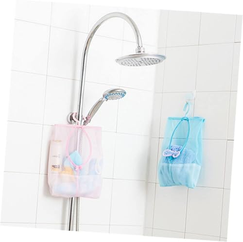 Miniatura 3 de DOITOOL Bolsa de malla para ropa sucia, 2 unidades, cestas de malla para lavandería, clips de malla para ropa, bolsa de malla con colgador, pinza