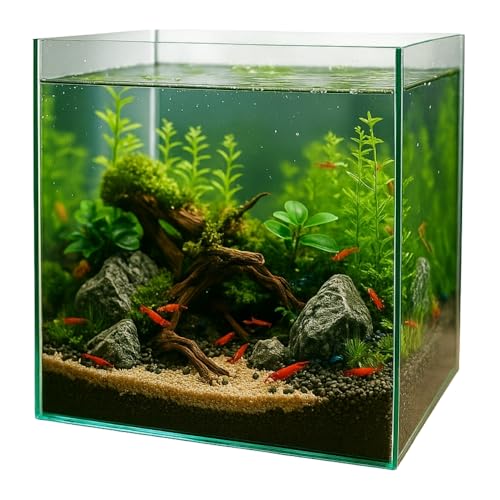 GarPet Würfel Aquarium 30x30x30 35x35x35 40x40x40 Becken Glasbecken 30 35 40 (30x30x30 cm)