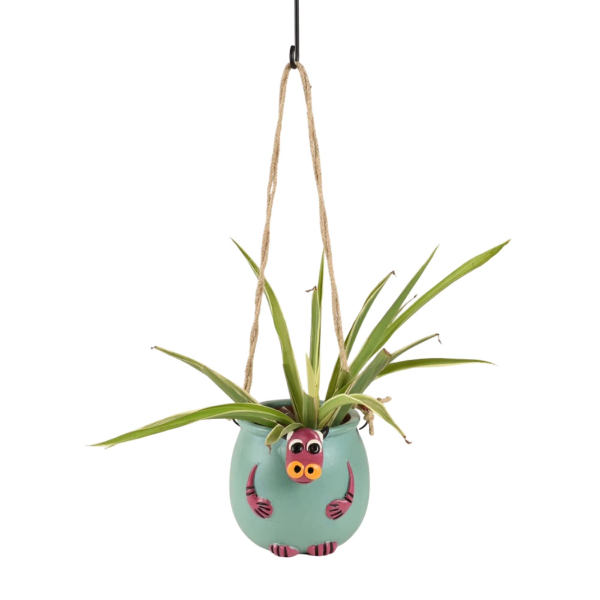 AAKRITI ART CREATIONS Blue Bull Hanging Planter in Terracotta (5x6x17) (B09LR5F5HG) Amazon Price History, Amazon Price Tracker