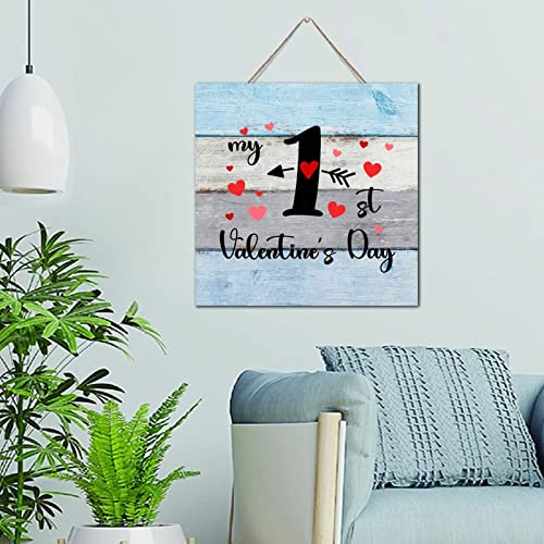 Saint-Valentin décoration d'intérieur en bois cadeau romantique