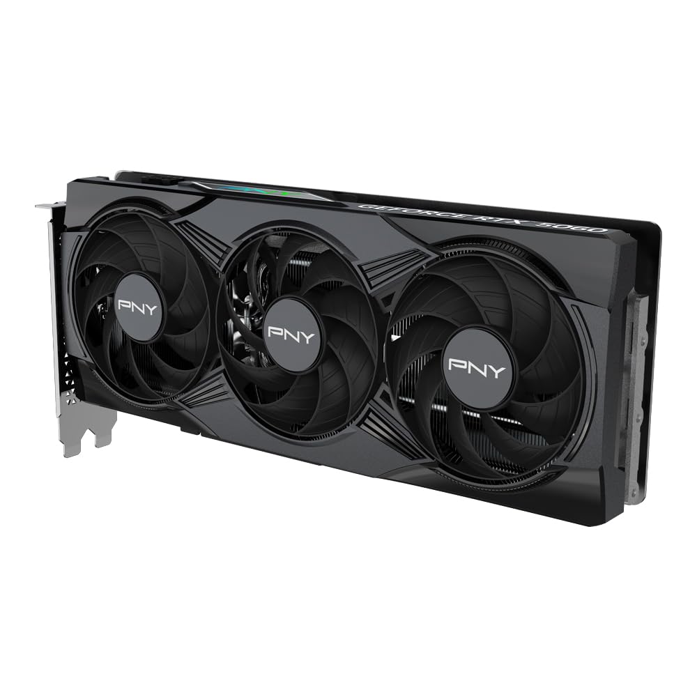 PNY Scheda Grafica GEFORCE RTX™ 5060 8GB ARGB Overclocked Triple Fan DLSS 4