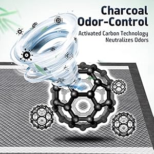 Gimars Upgrade Odor Control 4XL 36×36 Extra Large Thicken 9 Layers Extra Absorbent Charcoal Pee Pads for Dogs Leak Proof Dog Training Pads Quick Dry 30 Counts