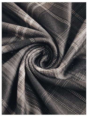 WDIRARA Women's Plaid Spaghetti Strap Cami Dress Sleeveless Flared Hem Mini Dress4