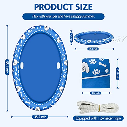 Xlylks Dog Pool Float - Inflatable Rafts, Inflatable Ride-Ons For Pets Dogs Summer Outdoor Water Games #TOP6