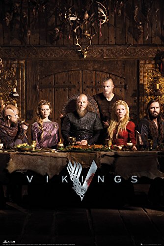 Grupo Erik FP4436 Poster Vikings Table, carta