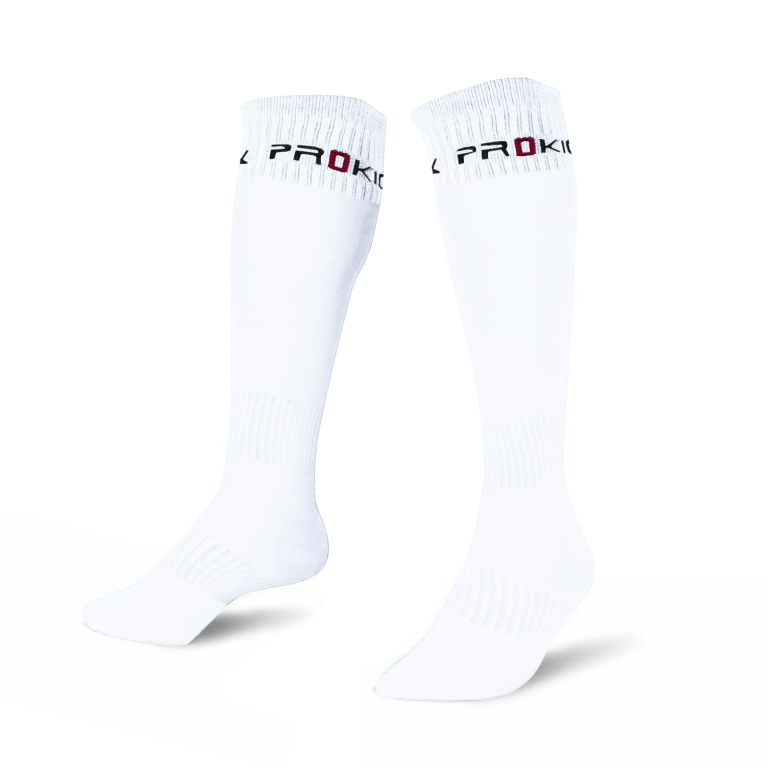 prokick Torque Football Stockings for Men & Women, Knee Length Soccer Stockings, Football Socks, Soccer Socks (White - Senior)-picture-7