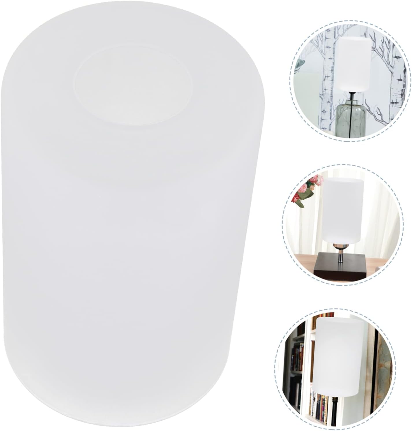 Frosted Glass Lampshade Diameter Cm Height Cm Ceiling Light Shade Replacement Pendant Lamp Shade for Modern Ceiling Lights