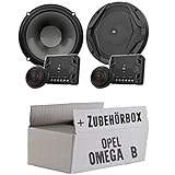 für Opel Omega B JBL GX600C  2-Wege  16,5cm Lautsprecher System - Einbauset für Opel Omega B - justSOUND