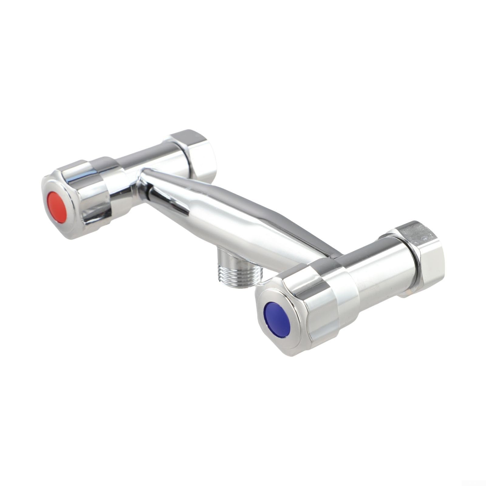 Mitigeur de douche double levier en laiton chromé entraxe 150mm