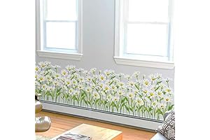 Daisy Wall Stickers for Home Ambiance Enhancement