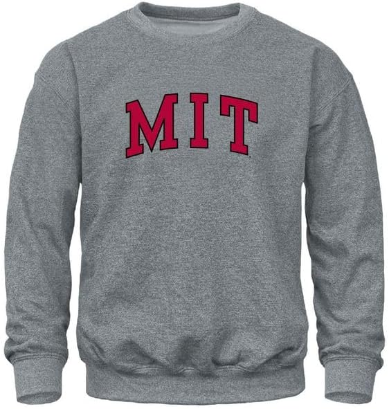 Ivysport Crewneck Sweatshirt, Unisex, Essential Logo, Premium Grey Heavyweight Cotton Blend Fleece