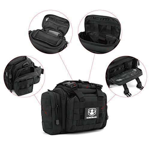 SLR/DSLR Camera Bag Waterproof Shockproof Case, Barbarians Tactical