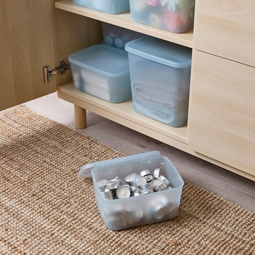 Boîte de rangement ProTuning RYKTA transparent gris-bleu 18x24
