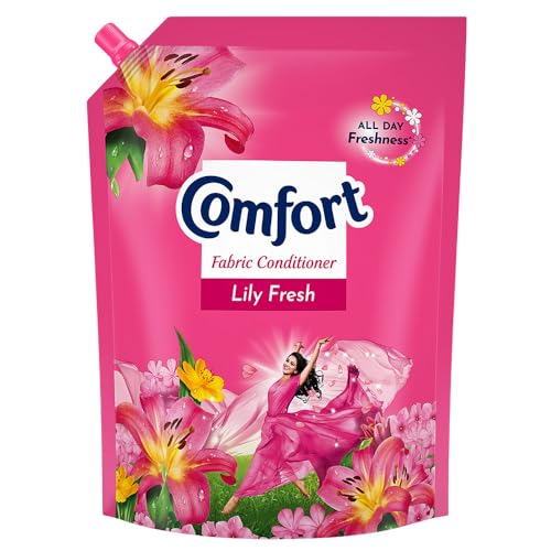Comfort Lily Fresh Fabric Conditioner 2 L Refill Pack|| After Was...