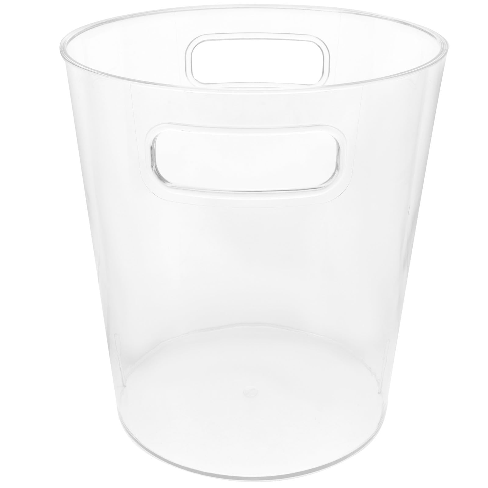 Baril de fleurs acrylique SHINEOFI transparent et design avec poignée pratique
