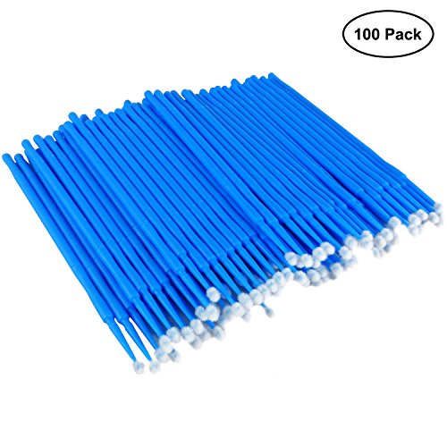 Atlin Touch Up Paint Brushes, 100 Pack Of 2.5Mm Disposable Micro Applicators For Automotive Paint Chip Repair #TOP1