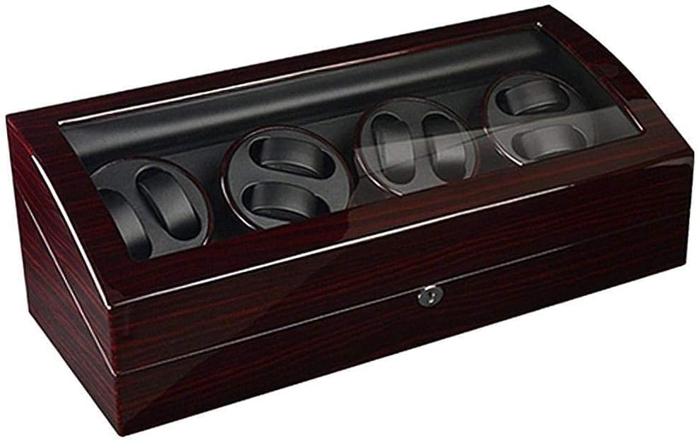 FENOKD Watch Winder Box Watches Automatic Watch Winder Box with 8 Winder Positions 9 Storage Spaces 4 Modes GiftsHoliday Gift