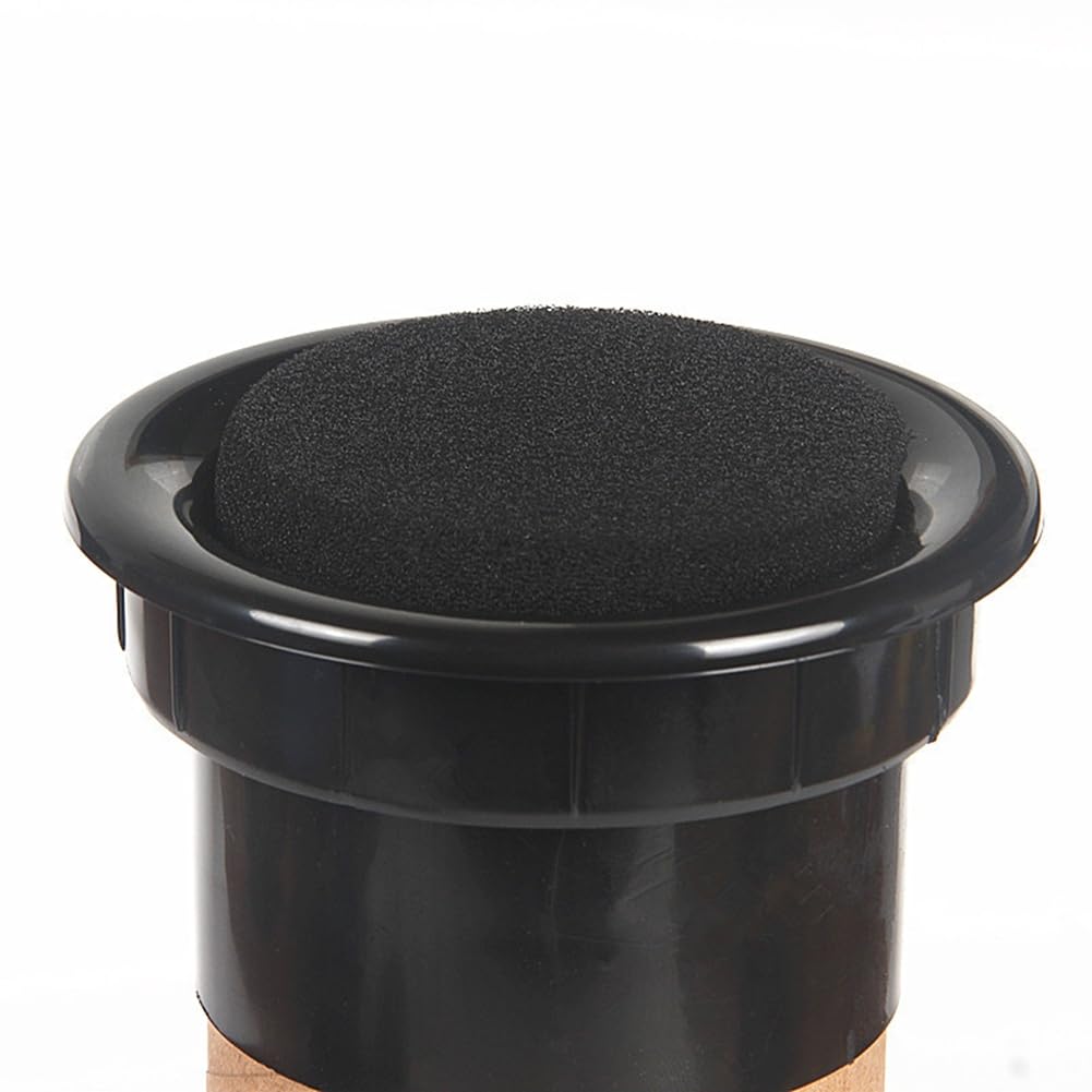2pcs Éponges pour Tubes de Sortie de Haut-Parleur, Tubes Reflex, Évents de Haut-Parleur pour Woofer. Améliore la Phase des Basses.
