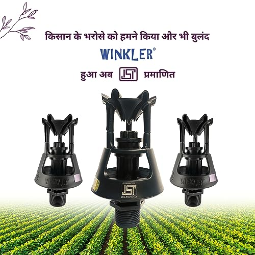 Image of Winkler Rotating Water Sprinkler Head Male Thread for Garden /Agriculture /Irrigation /Lawn /Pipes (Pack of 5)
