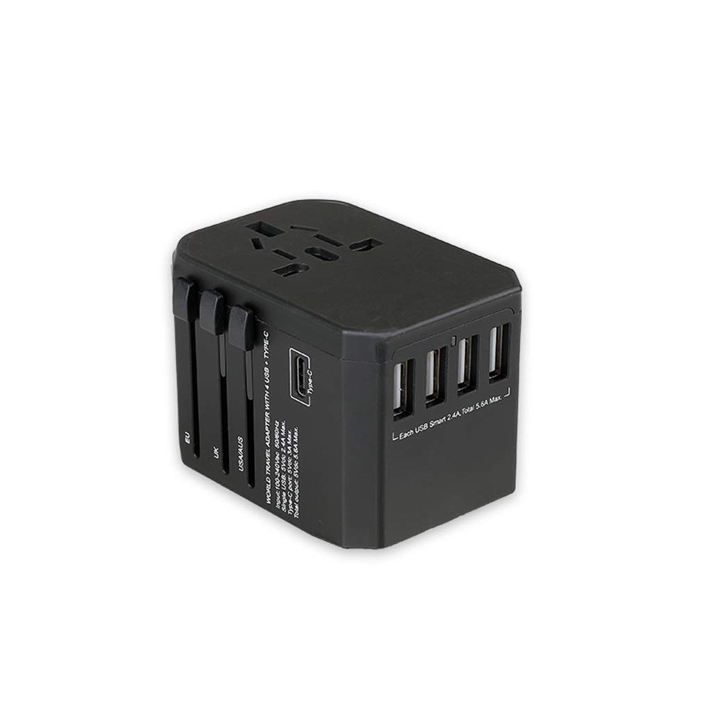 Adaptateur de Voyage Universel Convertisseur de Plug International, Universel USB Convertisseur de Socket, convertisseur de Plug International de Voyage de Voyage, Adaptateur de Prise de Courant