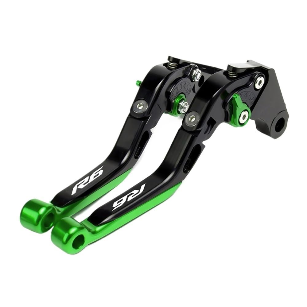 Nhgfdfs F Motorcycle Clutch Brake Lever Or Ya&Maha Yzfr6 1999-2004 Clutch Levers Brake Set Adjustable Olding Handle Motorcycle Accessories Parts