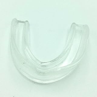 2Fit Adults & Kids Senior/Junior Gum Shield & Case Mouth Guard Boxing MMA Senior Junior Rugby Sports Protection Adult Kids Mouthguard Kickboxing (CLEAR WHITE, SENIOR)