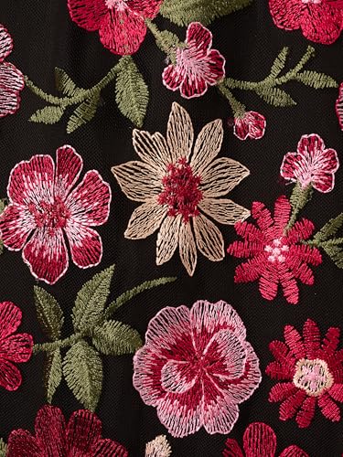 Adrianna Papell Women's Embroidered Short Dress3