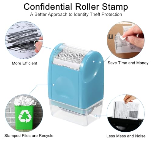 PATIKIL Identity Theft Protection Roller Stamps - Image 3
