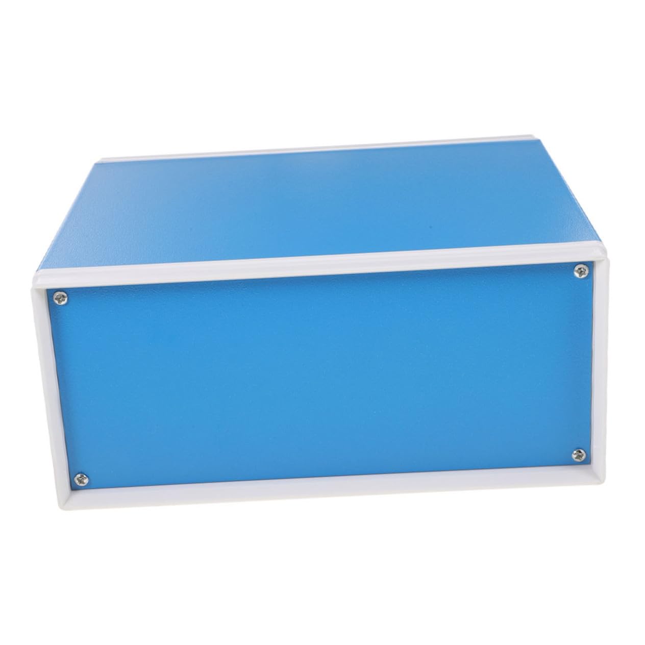 Caja de Conexiones Metálica para Proyectos, Caja de Cerramientos Metálicos Empotrada, Carcasa Electrónica 120x320x268 Mm, Resistente y Duradera, Uso Industrial y Eléctrico, 1 Unidad