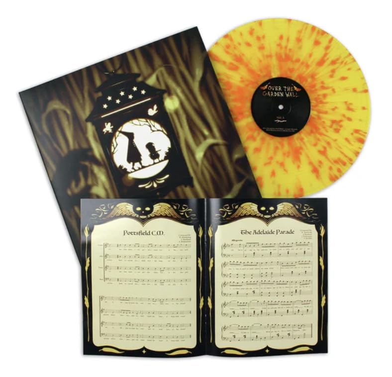 The Blasting Company - Over The Garden Wall Exclusive Fall Yellow Translucent With Orange Splatter Edition! + 20 Page Lyric Booklet