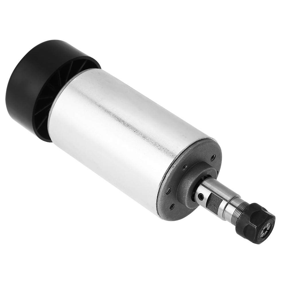 Motore mandrino 300 W 52 mm, mandrino CC 48 V Motore raffreddato ad aria ER11, motore mandrino senza spazzole Motore mandrino PCB Accessori per incisore fai-da-te, per macchina per incisione