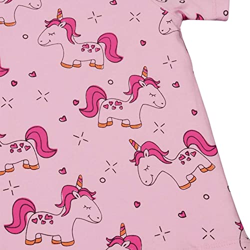 Image of Be Awara Kids Printed Half Sleeves T-shirt & Shorts Clothing Sets, 100% Cotton Soft Unisex Cord Set, Comfortable Wear for Kids With Cool Prints, Everyday Casual Wear for Boys & Girls