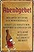 Produktbild Schilderstore24 ''des Säufers Abendgebet'' 20x30cm Geschenk Lustige Sprüche Feier Vintage Geburtstag Deko Party Überraschung Fan Alkohol Kasten Bier Saufen Getränk