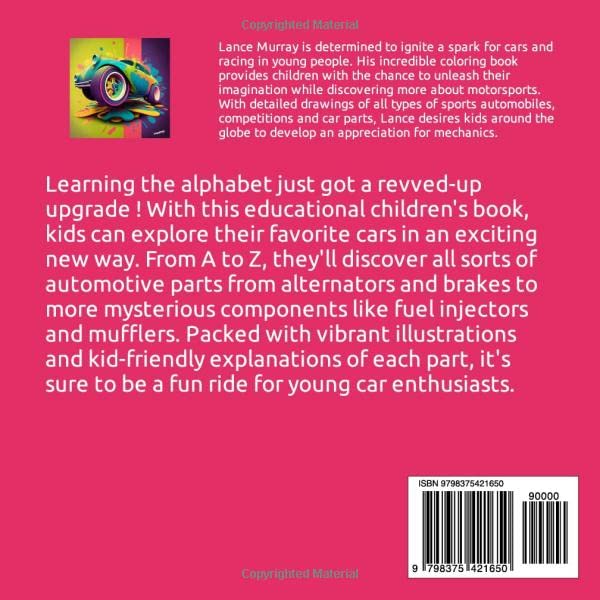 Miniatura 2 de A to Z for Cars Learning the Alphabet with Automotive Parts (RACING DREAMS BOOKS)
