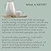 Kefir, Milk Kefir Grains, Milk Kefir Starter Grains, DIY Fermented Probiotic Drink, Works with Whole Milk, Almond Milk, Goat Milk, Coconut Milk