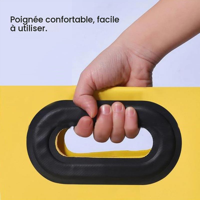 Angoily Bassin De Bain À Pied Pliable Portable 16L Seau De Lavage À Pied Léger Et Résistant pour Spa Pieds Maison Camping Voyage