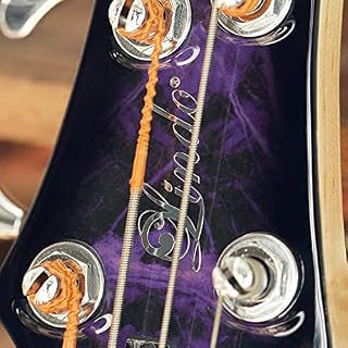 Lindo Guitars Basse électrique avec housse de transport et câble Violet - Les Beatles, Paul McCartney, John Lennon, RIngo Starr, George Harrison Lindo Guitars Basse électrique avec housse de transport et câble Violet – Image 6