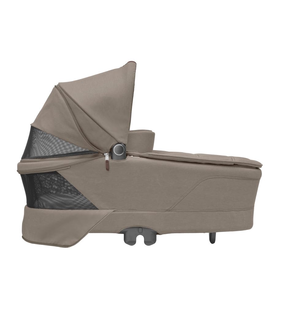 Maxi-Cosi Oxford Plus Cochecito 2 en 1, incluye el capazo, 0-4 años, 0-22 kg, Plegado compacto, Asiento espacioso, reclinación ergonómica, Suspensión de última generación,Amplia cesta, Twillic Truffle