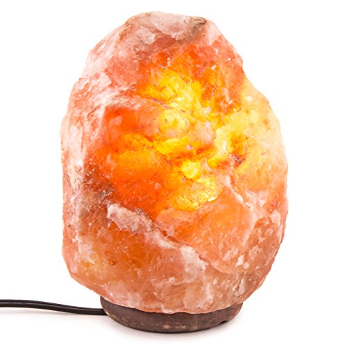 Natural Himalayan Pink Salt Lamp with Bulb & Cord
