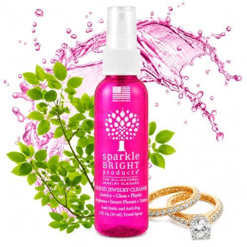 Limpiador natural para joyas 2oz en spray de viaje