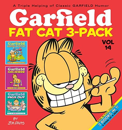 Garfield Fat Cat 3-Pack: Garfield Survival of the Fattest/ Garfield Older and Wider/ Garfield Pigs Out: 14