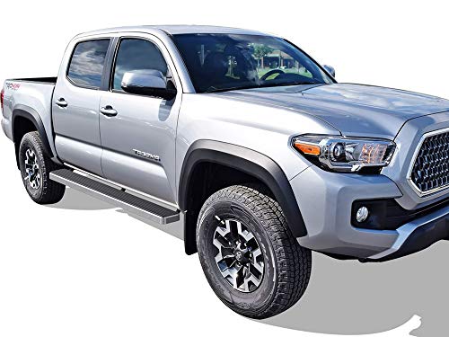 Estribos de Acero Inoxidable 6in Compatible Toyota Tacoma miniatura 6
