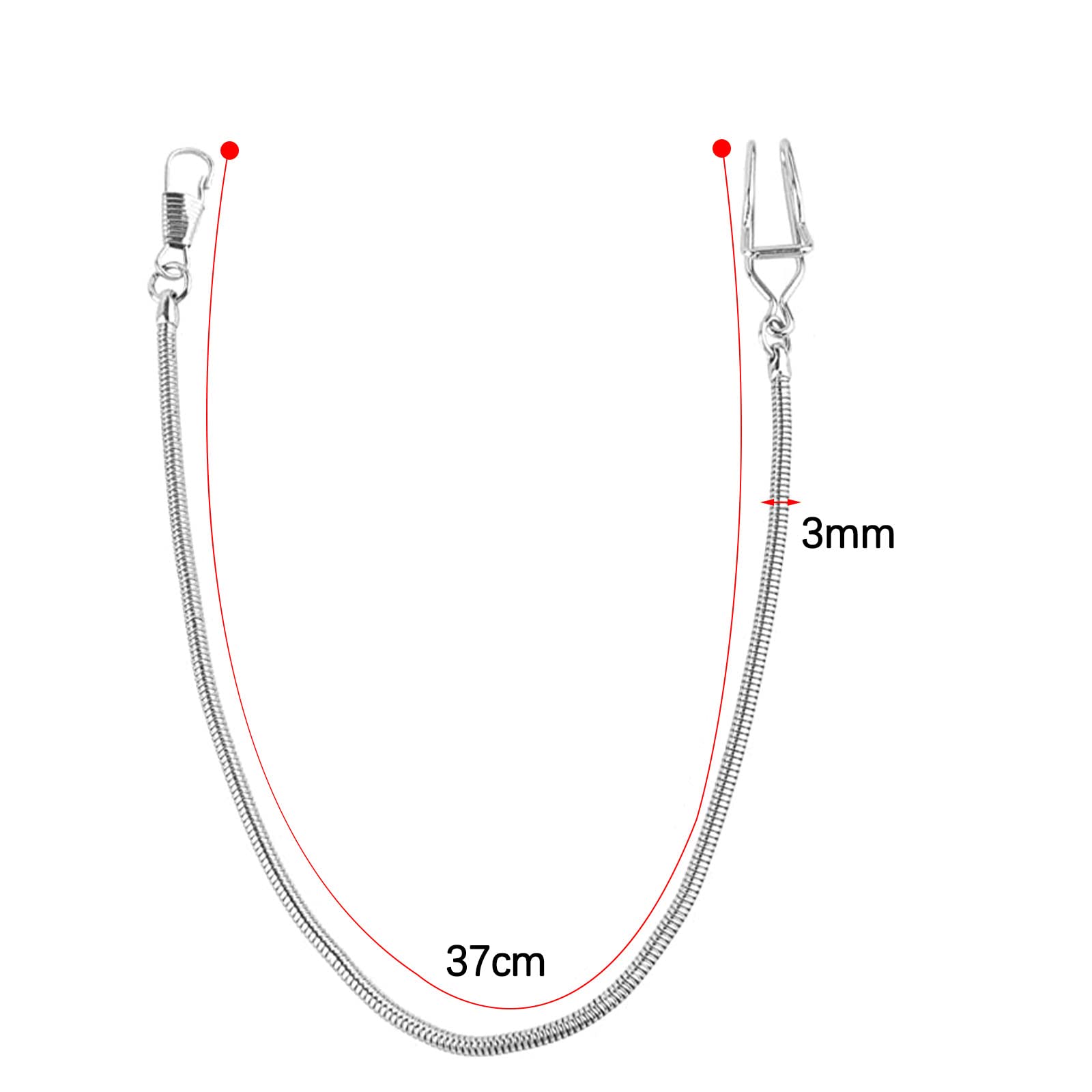 Cadena para reloj de bolsillo cadena para reloj de bolsillo reloj de cadena de chaleco reloj de bolsillo de cadena reloj de bolsillo Vest Chain cadenas para vaqueros cadena regalo para