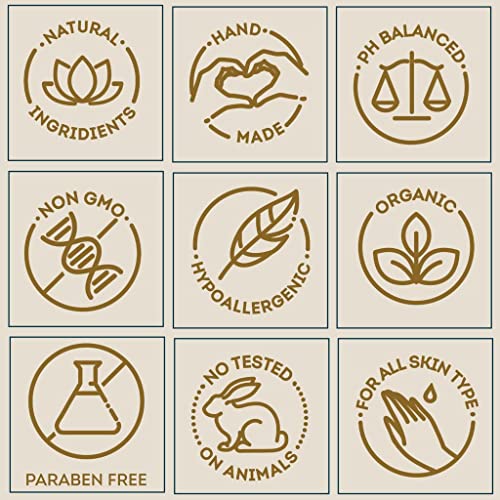 Cactus Honey & Oats Goat's Milk Soap Bar 4 Oz – Natural Bar Soap For Women, Men, Kids, Itchy Skin, Eczema, Psoriasis, Rash, Sunburn Skincare – Calming Colloidal Oatmeal Face Cleanser & Body Wash #TOP2