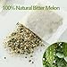 Premium 100 Bitter Melon Tea Bags, Made with 100% Pure Natural Bitter Melon, No Additives & Caffeine Free & No Sugar Added.