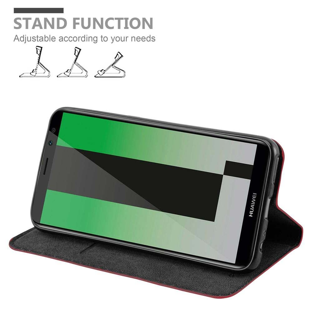 CADORABO Cover In Design Flip Con Chiusura Magnetica Custodia Per Cellulare Per P10 Lite Nero Di Notte 77203621